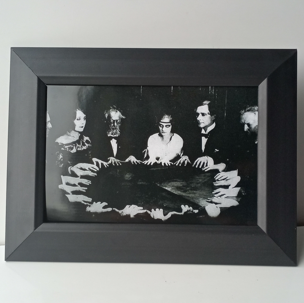 Vintage Seance Paranormal Witchy WitchCraft Decor Goth Punk Roclabilly Decor Art - Picture 5 of 8